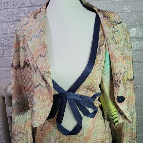Missoni Dresses & Skirts - Vintage Missoni 2008 collection matching skirt, tank top and cropped jacket